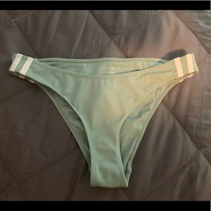 Green swimsuit bottoms